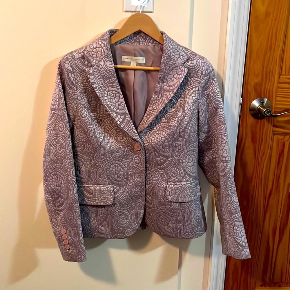 Paisley print jacket